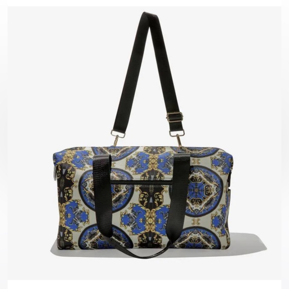 **NWT** Alice + Olivia A+O X DUFFLE BAG~Regal Romance Sapphire
